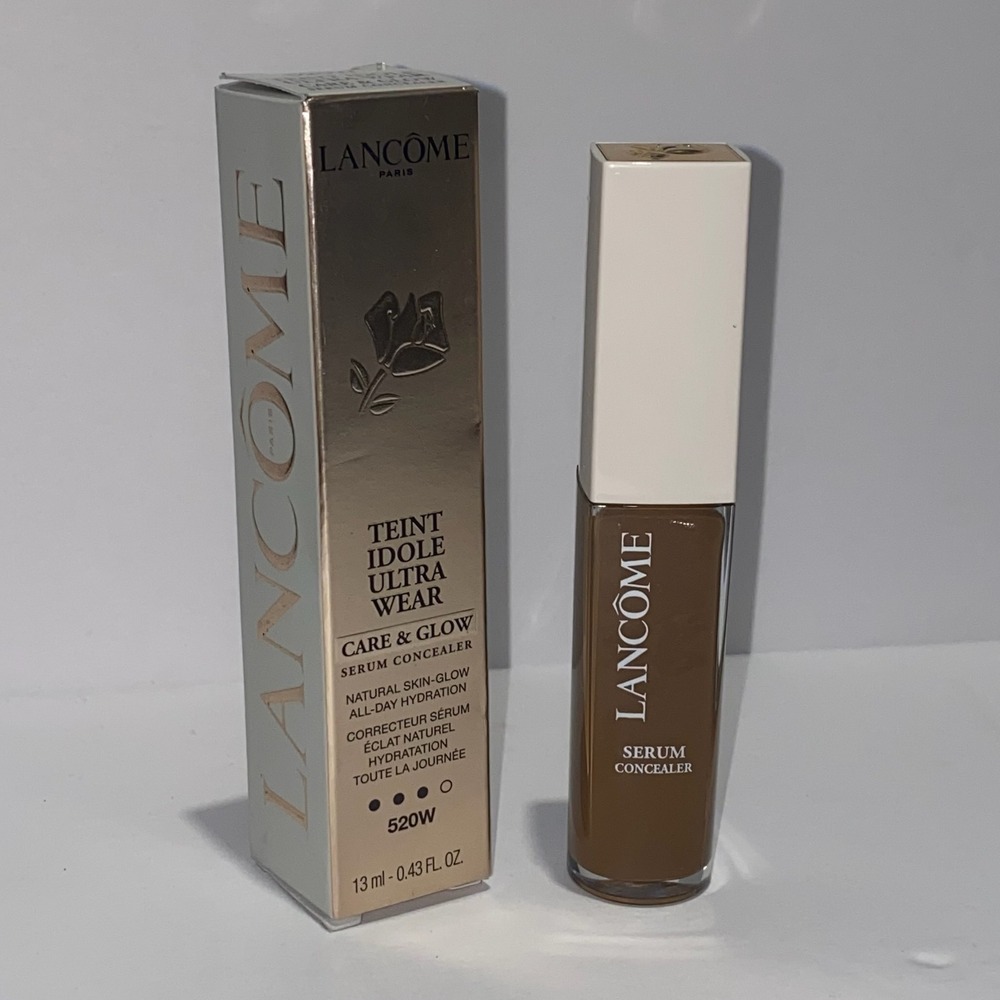 Lancome Teint Idole Ultra Wear‎ Care & Glow Serum Concealer 520W 043 Oz New